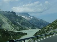Fahrt auf der Nordseite des Grimselpasses