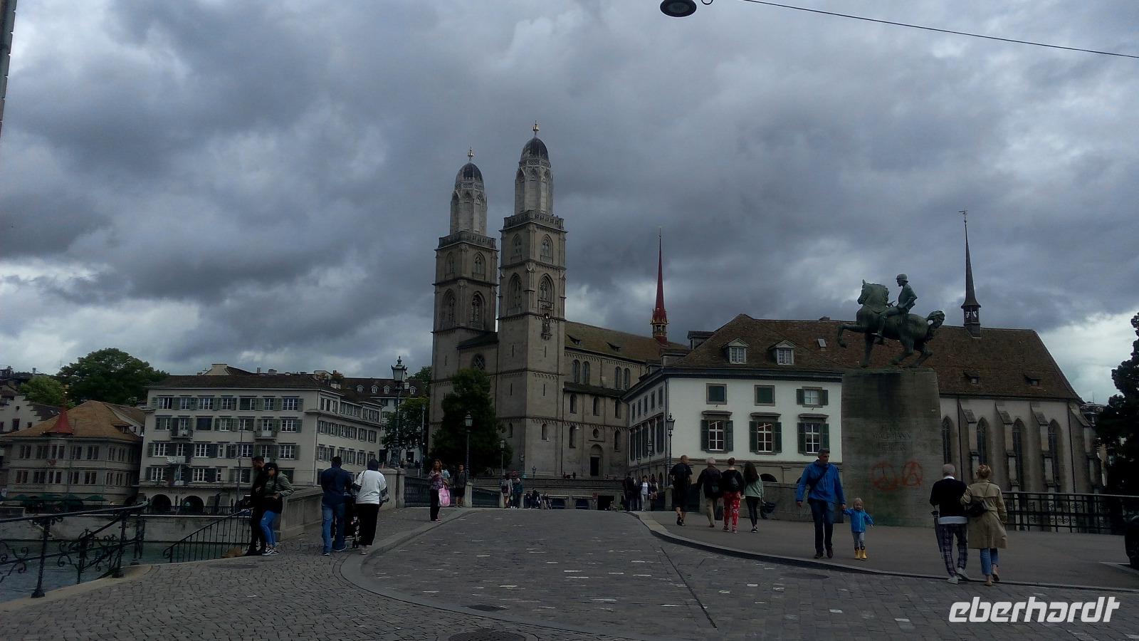 Zürich, Stadtführung, Grossmünster