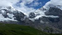 Kleine Scheidegg, Blick auf das Dreigestirn