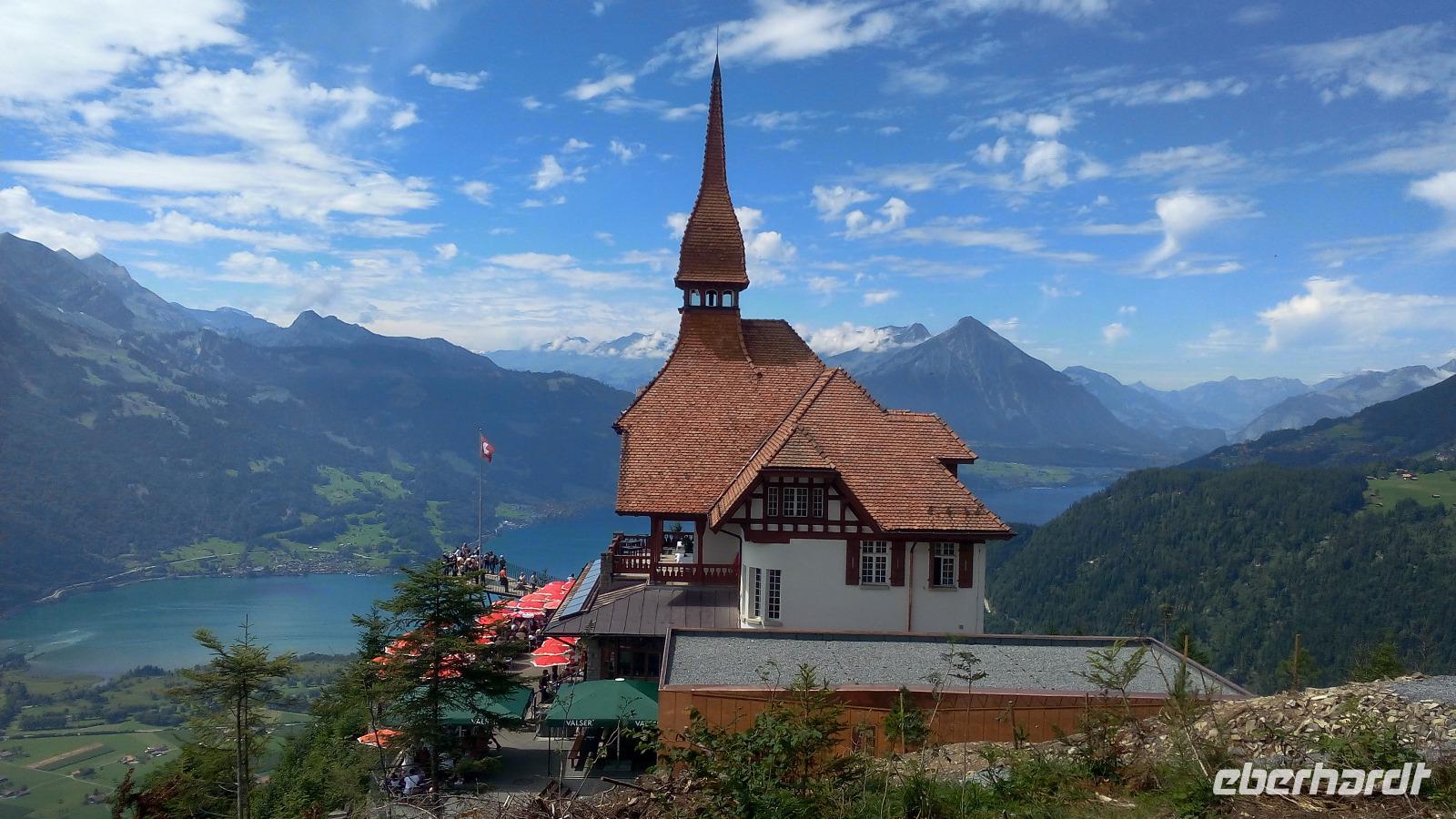 Interlaken, Harder Kulm, unsere Wanderung