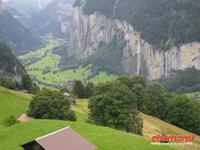 Blick auf Lauterbrunnen