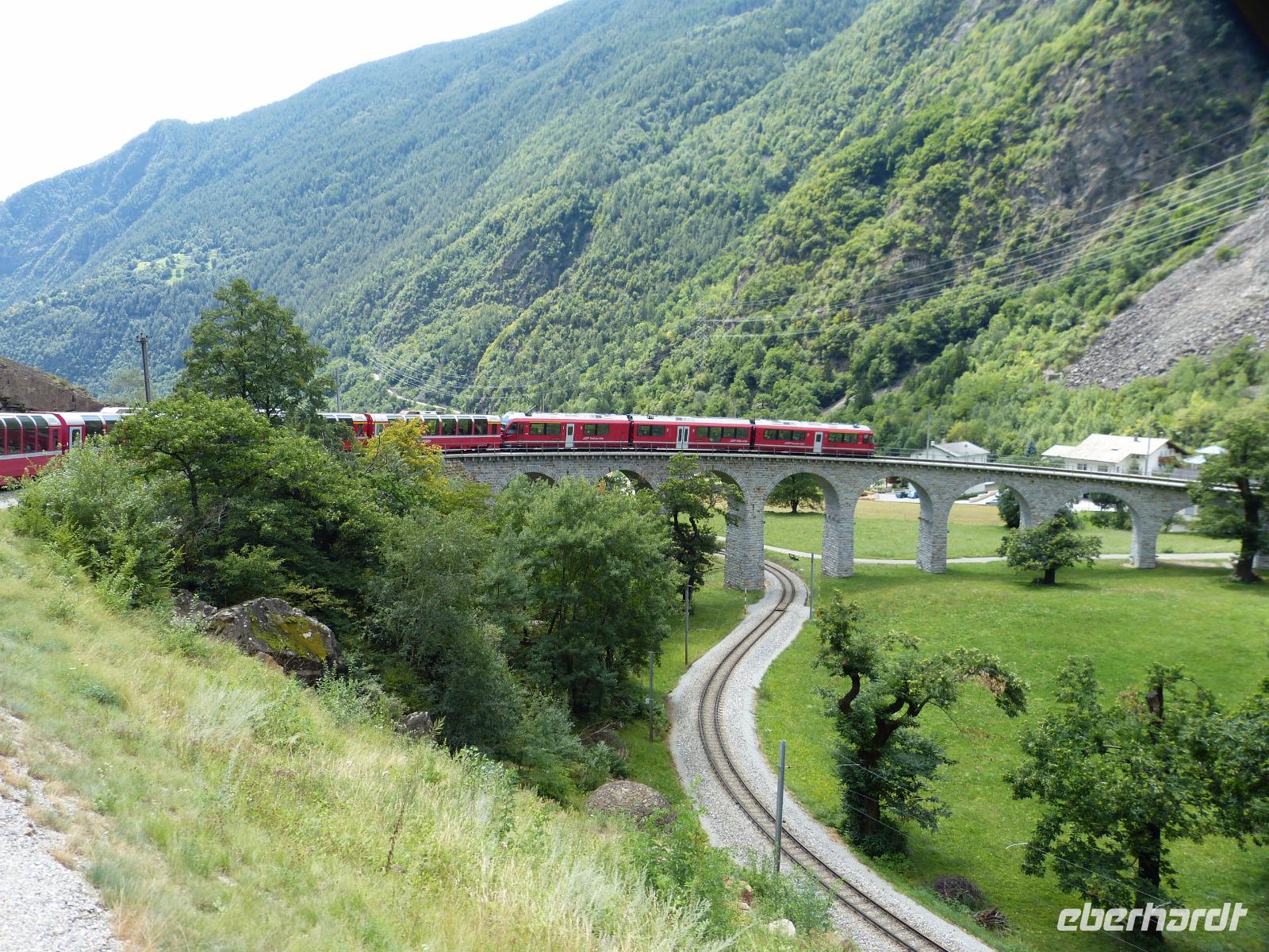 Faszination Kreisviadukt in Brusio