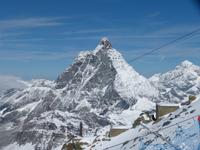Das große Matterhorn vom kleinen Matterhorn