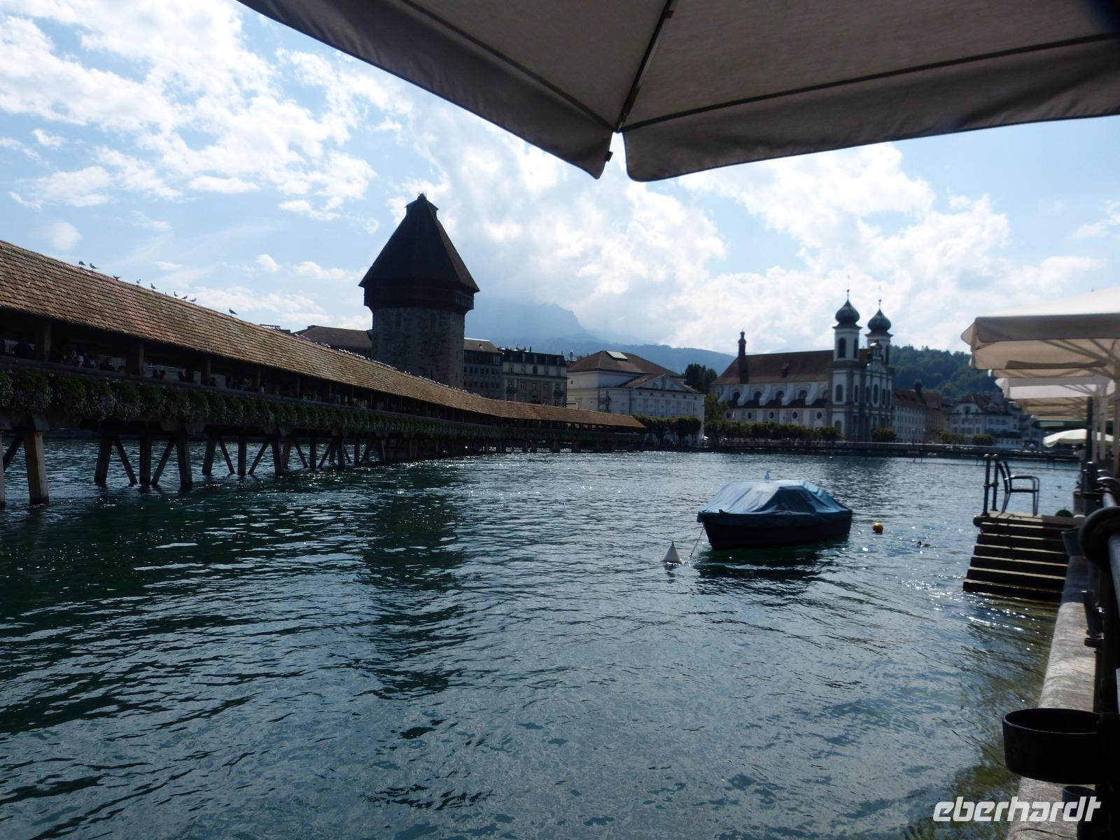 Blick zur Kapellbrückr