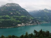 Blick aus dem Hotel auf den Urnersee und den Fronalpstock