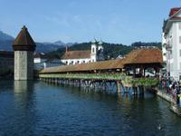 Die Kapellbrücke in Luzern