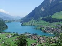 Blick auf den Lungernsee