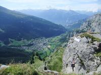 Blick aus der Gemmibahn