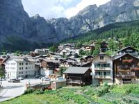 Blick auf Leukerbad