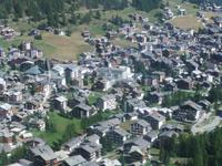 Blick auf Saas-Fee
