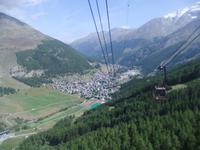 Blick auf Saas-Fee