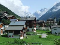 Der Ort Kippel im Lötschental