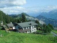 Blick aus der Rigi-Bahn