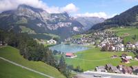 Fahrt mit dem TITLIS XPRESS (Blick auf den Eugenisee)