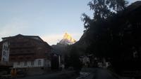 Zermatt (Sonnenaufgang am Matterhorn)