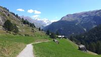 Wanderung Furi - Zmutt - Blatten - Zermatt