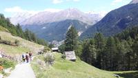 Wanderung Furi - Zmutt - Blatten - Zermatt