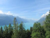 Fahrt mit der Brienzer Rothornbahn - Blick auf den Brienzersee