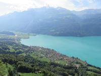 Fahrt mit der Brienzer Rothornbahn - Blick auf den Brienzersee