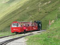 Fahrt mit der Brienzer Rothornbahn - Blick auf den Brienzersee