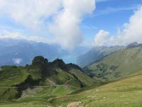 Fahrt mit der Brienzer Rothornbahn - Blick auf den Brienzersee