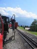 Fahrt mit der Brienzer Rothornbahn