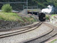 Fahrt mit der Furka-Dampfbahn