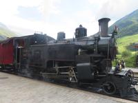 Fahrt mit der Furka-Dampfbahn