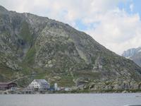 Fahrt über den Grimselpass - Grimselsee