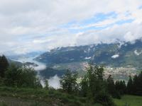 Fahrt mit der Bahn auf die Schynige Platte - Blick nach Interlaken