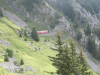 Fahrt mit der Bahn auf die Schynige Platte -