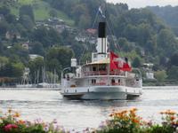 Fahrt mit dem Dampfschiff auf dem Vierwaldstättersee