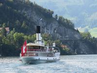 Dampfschiff auf dem Vierwaldstättersee