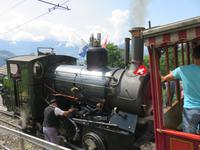 Fahrt mit der Dampfbahn auf die Rigi