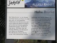 Holzbrücke in Flüeli