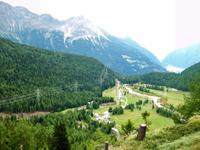 Fahrt mit dem Bernina - Express 