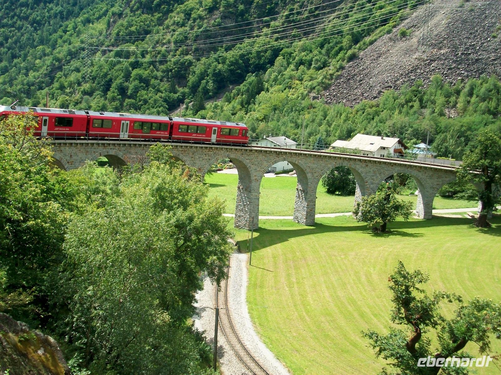 Fahrt mit dem Bernina - Express 