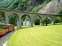 Fahrt mit dem Bernina - Express 