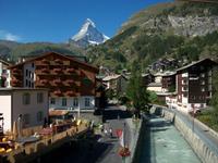 Zermatt mit unserem Hotel