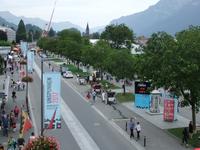 Der Höheweg in Interlaken