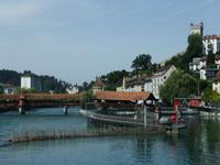 Das Nadelwehr und die Spreuerbrücke 