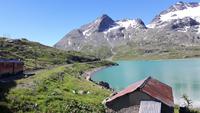 Fahrt mit dem Bernina-Express (Lago Bianco)