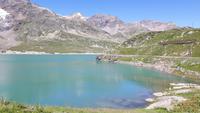 Fahrt mit dem Bernina-Express (Lago Bianco)