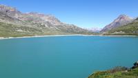 Fahrt mit dem Bernina-Express (Lago Bianco)