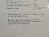 Führung auf dem Säntis - die Daten des Turmes