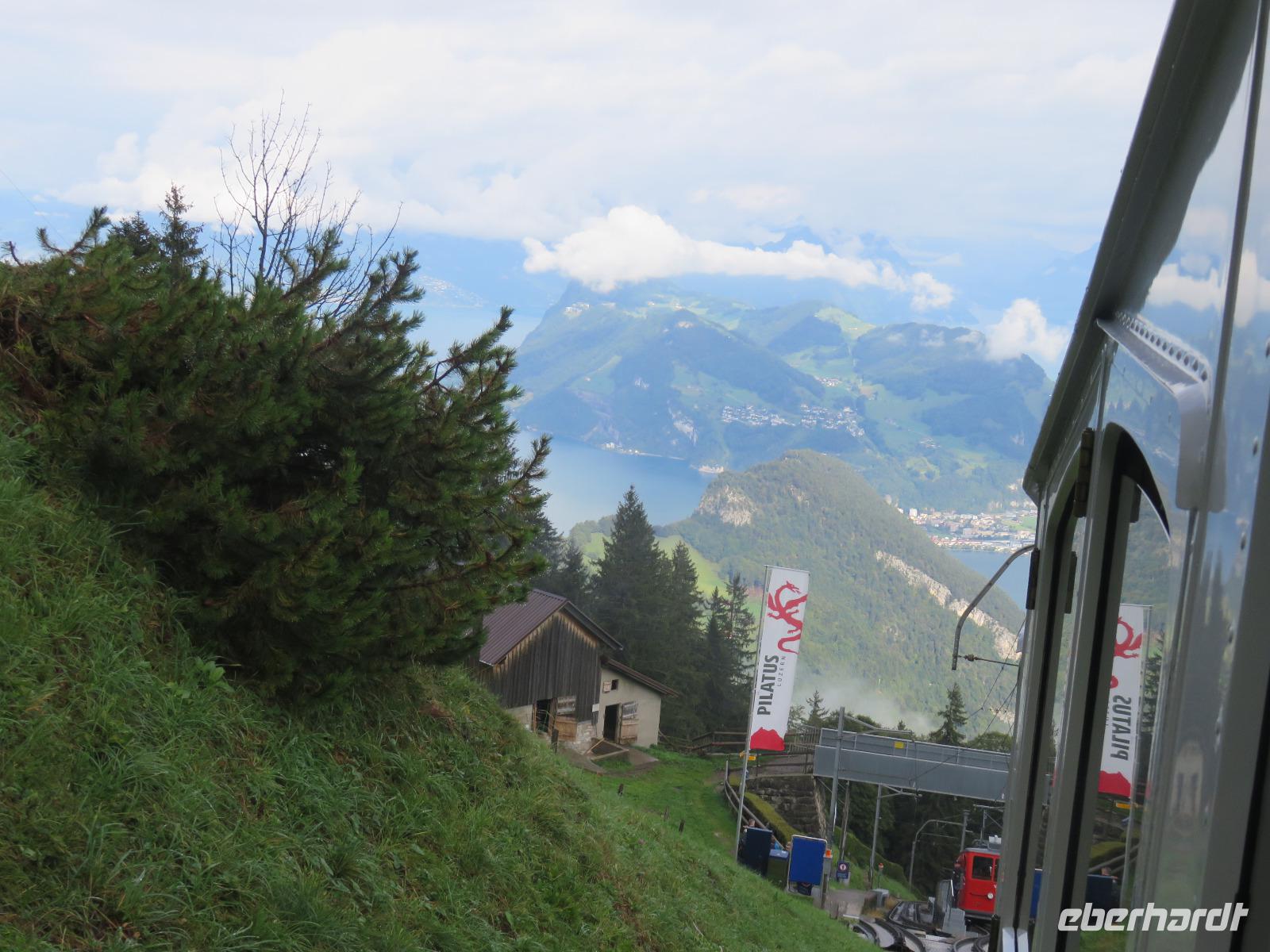 Fahrt auf den Pilatus