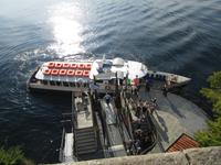 Santa Catarina del Sasso. Bootsstation