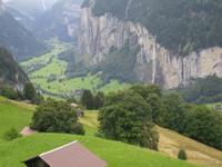 Blick auf Lauterbrunnen