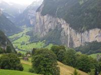 Blick auf Lauterbrunnen