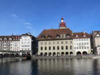 Luzern - Blick zum Rathaus